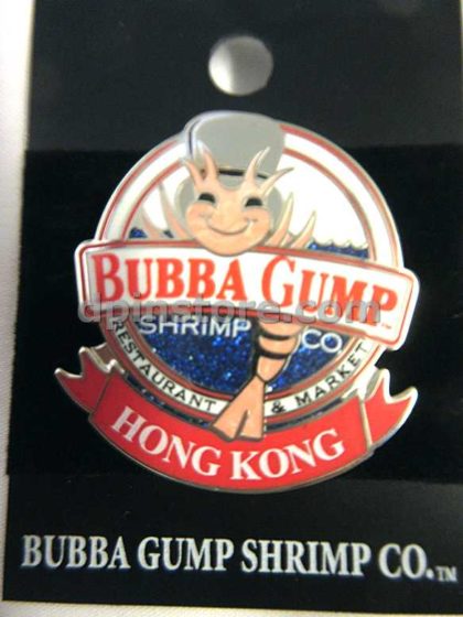 Bubba Gump Shrimp Co. Hong Kong Pin