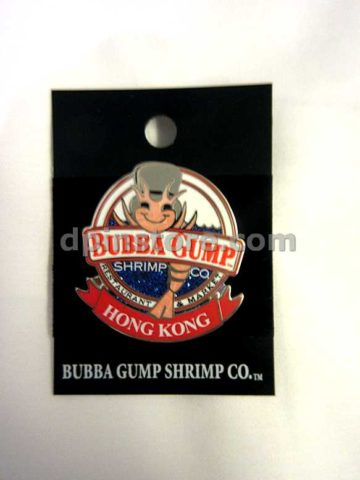 Bubba Gump Shrimp Co. Hong Kong Pin