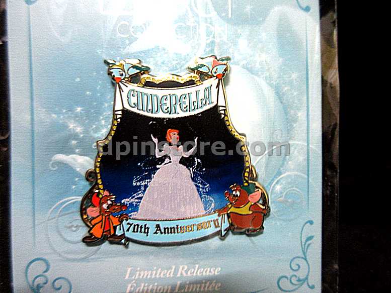 Details about   Disney 70th Anniversary Cinderella Mystery Pin 2020 Major Horse Limited Release 