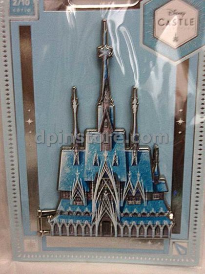 Disney Castle Collection Series 2 Frozen Castle Pin Limited Release