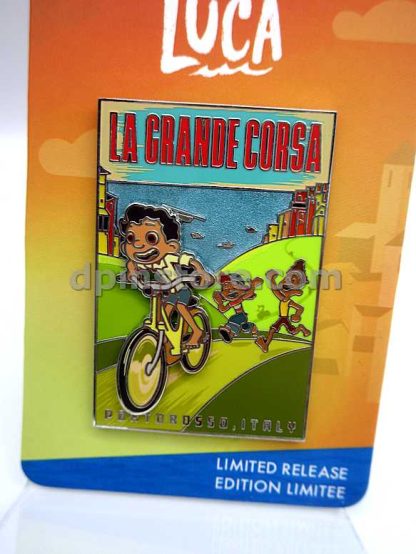 Disney Luca La Grande Corsa Pin Limited Release