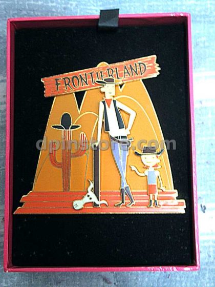 Disneyland 50th Anniversary Frontierland Limited Edition Pin By SHAG