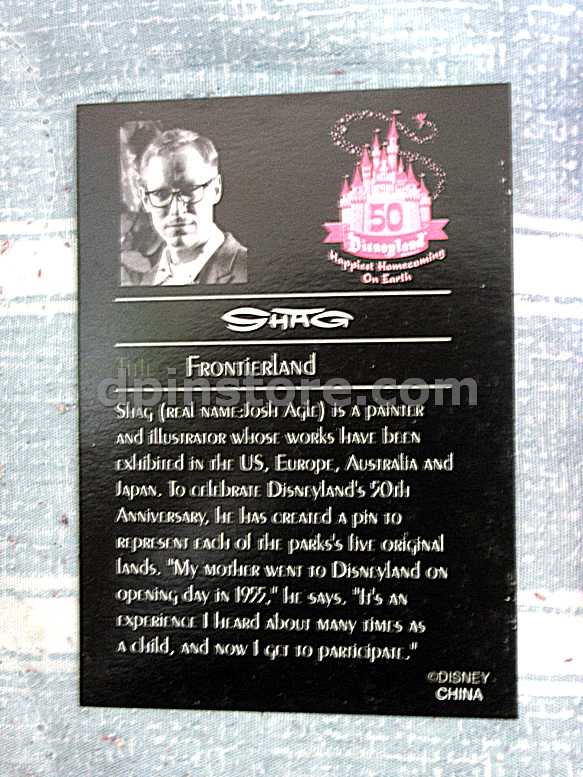 Disneyland 50th Anniversary Frontierland Limited Edition