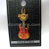 Hard Rock Cafe Hong Kong Guitar Pin (Orange)