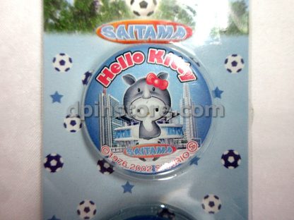 Hello Kitty "Saitama" Pin Badges Set of 2