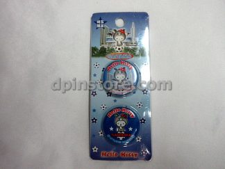 Hello Kitty "Saitama" Pin Badges Set of 2
