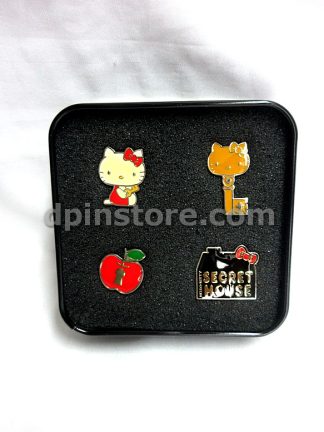 Hello Kitty (Secret House) Pins Set of 4
