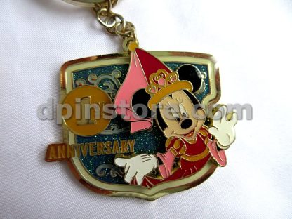 Hong Kong Disneyland 1st Anniversary Key Chains Set of 2