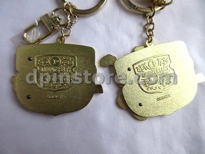 Hong Kong Disneyland 1st Anniversary Key Chains Set of 2