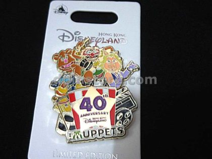 Hong Kong Disneyland 2019 The Muppets 40th anniversary Limited Edition Pin