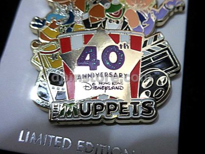 Hong Kong Disneyland 2019 The Muppets 40th anniversary Limited Edition Pin