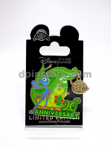 Hong Kong Disneyland A Bug's Life 20th Anniversary Limited Edition Pin
