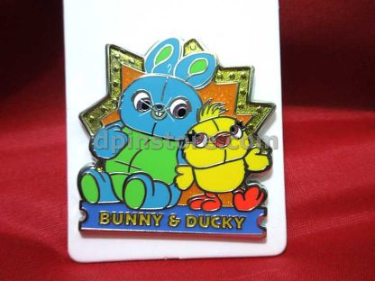 Hong Kong Disneyland Bunny & Ducky Pin