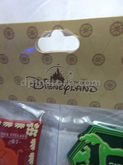 Hong Kong Disneyland Disney Explorers Lodge Official Magnets Set of 4
