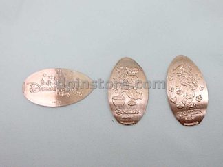 Hong Kong Disneyland Duffy and Friends Elongated Penny Coins Set of 3 (2020 Version)