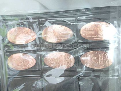Hong Kong Disneyland Elongated Penny Coins All Set of Year 2019 (Total 17 Sets)