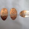 Hong Kong Disneyland Elongated Penny Coins Set of 3 (Year 2023)