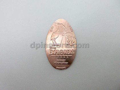 Hong Kong Disneyland Disney Explorers Lodge Elongated Penny Coins Set of 3 (2020 Version)