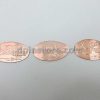 Hong Kong Disneyland Iron Man Elongated Penny Coins Set of 3 (2020 Version)