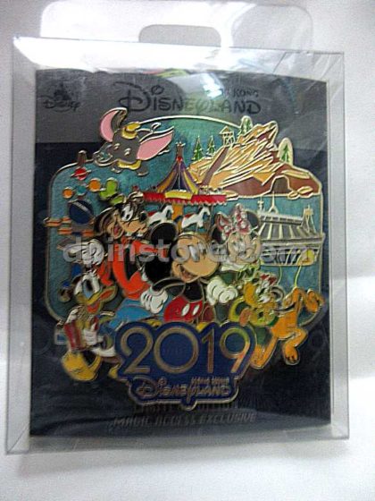 Hong Kong Disneyland Mickey Mouse 2019 Limited Edition Pin