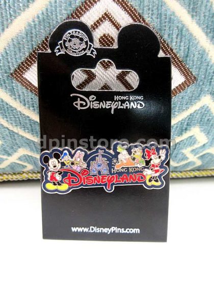 Hong Kong Disneyland Mickey Mouse and Friends Pin