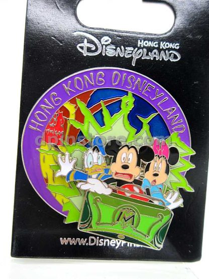 Hong Kong Disneyland Mystic Manor Mickey Mouse Ride Pin