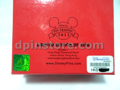 Hong Kong Disneyland Pin Trading 2011 Pin (Limited Edition of 1800)