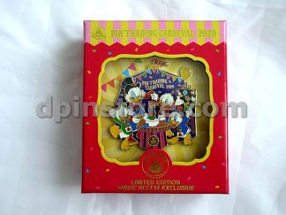 Hong Kong Disneyland Pin Trading Carnival 2020 Limited Edition Pin Box with Set (Magic Access Exclusive)