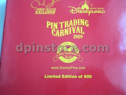 Hong Kong Disneyland Pin Trading Carnival 2020 Limited Edition Pin Box with Set (Magic Access Exclusive)