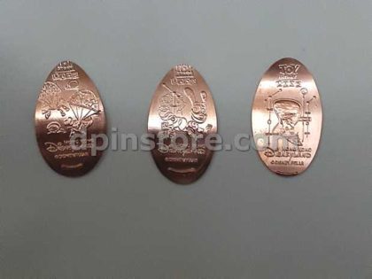 Hong Kong Disneyland Toy Story Elongated Penny Coins Set of 3 (2020 Version)