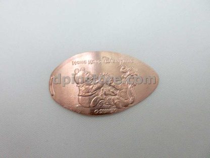Hong Kong Disneyland Winnie the Pooh and Friends Elongated Penny Coins Set of 3 (2020 Version)