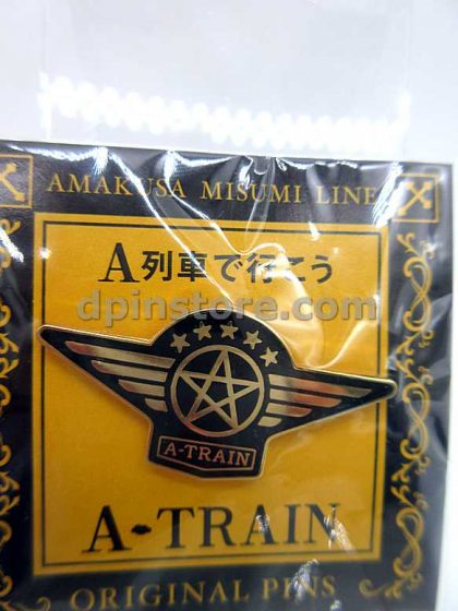 Japan A-Train Amakusa Misumi Line Original Pin