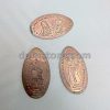 Japan LEGOLAND Discovery Center Osaka Elongated Penny Coins