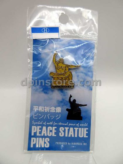 Japan Nagasaki Peace Statue Souvenir Pin