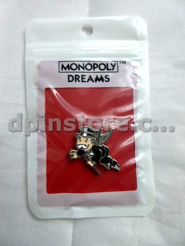 Monopoly Dreams Hong Kong Souvenir Pin