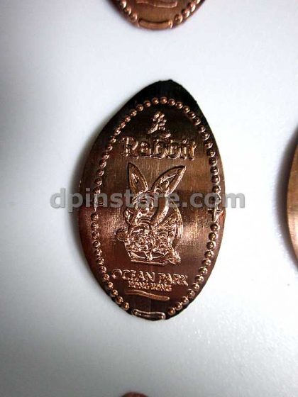 Ocean Park Hong Kong Elongated Penny Coins 12 Zodiac