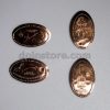 Ocean Park Hong Kong Elongated Penny Coins Set of 4 (Attractions)