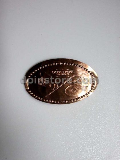 Ocean Park Hong Kong Elongated Penny Coins Set of 4 (Attractions)