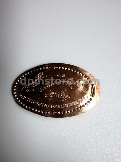 Ocean Park Hong Kong Elongated Penny Coins Set of 4 (Attractions)