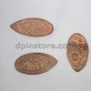 Taipei City Shifen Souvenir Elongated Penny Coins Set of 3